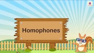 Homophones | English Grammar & Composition Grade 4 | Periwinkle