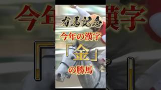 オカルト馬券！？今年の漢字が「金」の年に勝った馬たち#有馬記念 #競馬#ゴールドシップ#テイエムオペラオー