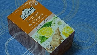 AHMAD TEA Lemon \u0026 Ginger