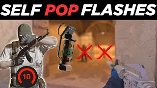 CS2 - 10 Must-Know Self POP Flashes For Dust2