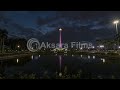 day to night timelapse of sunset at national monument jakarta in 4k 17824