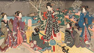 Traditional Japanese Music | Japanese Treasures Koto, Shamisen, Shakuhachi | Edo Period