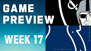 Las Vegas Raiders vs. Indianapolis Colts | 2023 Week 17 Game Preview
