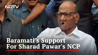 Baramati Rallies Behind NCP's Sharad Pawar