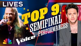 Every Performance from the Top 9 Lives | The Voice | NBC
