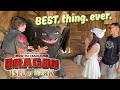 Universal Studios Epic Universe How to Train Your Dragon Isle of Berk First Time! WE MET TOOTHLESS!!