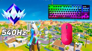 SteelSeries Apex Pro Mini ASMR 😴 Fortnite OG Ranked Reload 🏆 Satisfying Keyboard Fortnite 360 FPS 4K