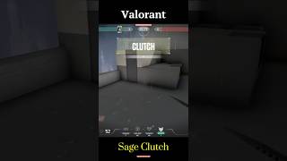 2 HP Sage Clutch Valorant #clutch #valorant #valorantclips #valorantshorts #valorantgaming #gaming