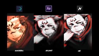 After Effects vs Alight Motion vs Node Video / unit.69 remake(ig) ๐