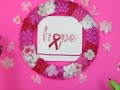 How to Make a DIY Hope🎗️ Breast Cancer Awareness Pink Scrubbie Poof Wreath