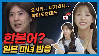 한국 개그맨들의 한본어 개그를 본 일본여자의 반응은?