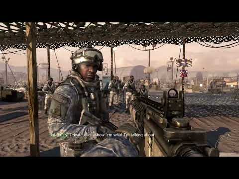 Call Of Duty Modern Warfare 2 Begins - YouTube