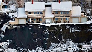 Jordskred i Gjerdrum || Norway Landslide - Raset i Gjerdrum