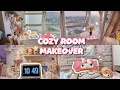 SMALL BEDROOM MAKEOVER 🌷🐰 | cozy pink + shopee finds 房间大改造 malaysia