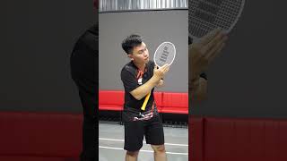 Khung Vợt Lượn Sóng thì đánh như nào? Test vợt cầu lông Gosen Inferno Lite   #badminton  #shorts