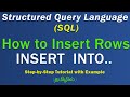How to Insert Data in SQL Table | SQL INSERT INTO Statement | Insert Rows into a Table with Examples