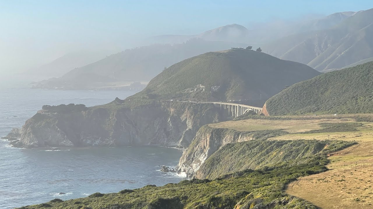 California Highway 1: Santa Cruz, Monterey, Big Sur - YouTube