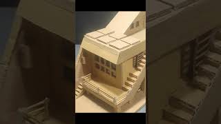 Miniature Cardboard House - 01