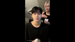 [ENG] Seonghwa interrupted San's mukbang show #ateez