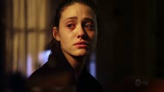 Emmy Rossum,Justin Chatwin in Shameless- leave with me