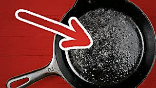 How gross is cast iron cooking?