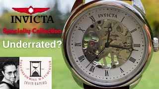 Crazy BUDGET! Vintage Looking, Mechanical-Hand Winding, Skeletonized Watch From INVICTA?