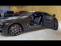 rolls royce wraith black badge customized walkaround 4k video