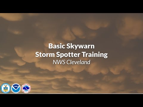 Nws Cleveland Oh Basic Skywarn Class 2023 Youtube