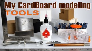 My CardBoard Modeling Tools: model  making for Designers & Architects