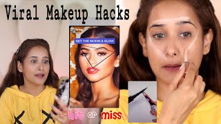 Testing Viral Makeup Hacks |faby makeupartist