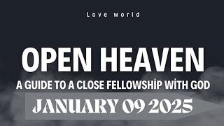 Open Heaven Daily Devotional For January 09 2024 | Keep Pushing | Love World