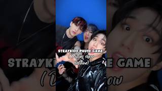 Straykids pause game⏸️ (Dating show)✨️#kpoppausegame#straykidspausegame#kpop#straykıdspausegame#skz