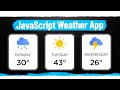 How To Build A Weather App In JavaScript Without Needing A Server