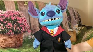 Unboxing BAB Harry Potter Hogwarts Robe For Real FX Disney Stitch Plus Stitch Casts a Spell!