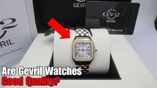 Are Gevril Watches Good Quality?