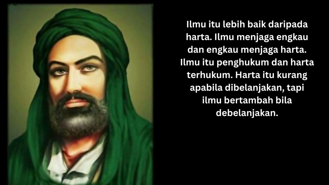 Kata - Kata Bijak Ali Bin Abi Thalib Yang Penuh Makna #quotes # ...