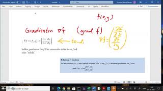 funktioner to variable v4 gradient definition