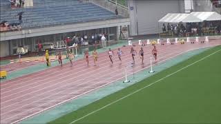 第48回愛媛県ジュニアオリンピック選考会・女子B100m予選1～3組女子B100m予選1～3組