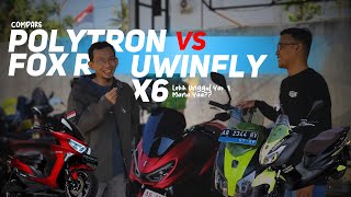 MOTOR LISTRIK POLYTRON FOX R VS UWINFLY X6‼️