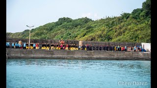 20211206小琉球迎王辛丑年代天巡狩遶境大典【第四天 - 遶境杉板路角】_杉板路角隊伍【王爺公巡漁港】