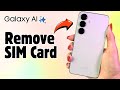 How to Remove SIM Card on Samsung Galaxy S25