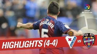 Highlights SD Eibar vs Levante UD (4-4)