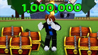 ผมต้องหาเงินให้ครบ $1,000,000 Blox Fruits