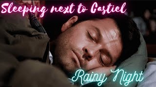 Supernatural Ambience Sound ASMR | Sleeping next to Castiel on a Rainy Night