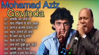 💞Mohamad Aziz ♥️ Govinda ke💞 Hind Movie 💞Top10 💞 Hind ❣️ Song..
