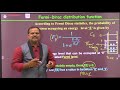 2.15 Fermi-Dirac distribution function and its temperature dependence -Quantum free electron theory