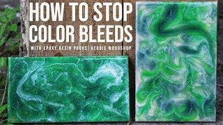 Preventing Color Mixing in Epoxy Resin | Art Resin