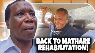 KIMANI  MBUGUA FINALLY TAKEN TO MATHARE REHABILITATION CENTER