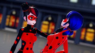 【MMD-PV】【Epic Fight】Ladybug, Chat Noir VS Shadybug 【60fps】