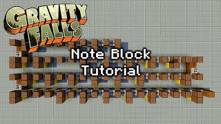 Gravity Falls Theme - Minecraft Note Block Tutorial